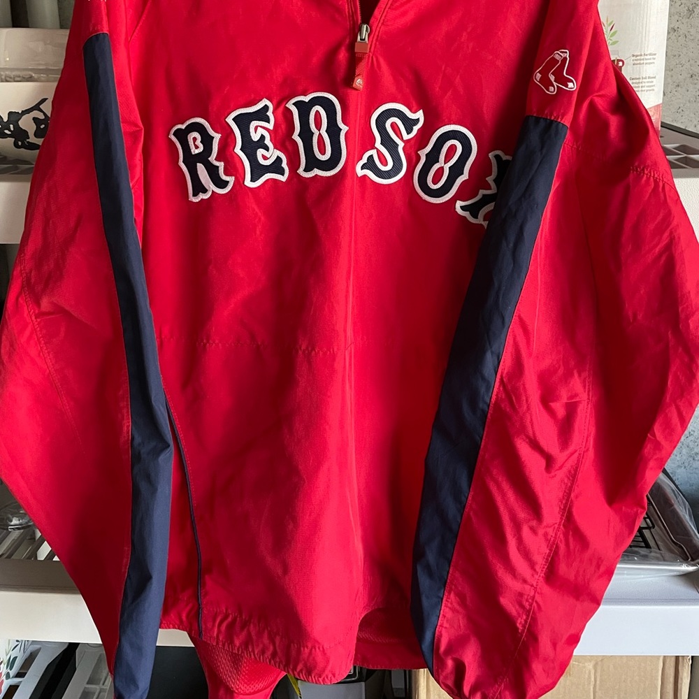 Boston Red Sox bullpen jacket